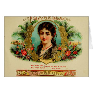 Vintage Cigar Box Label