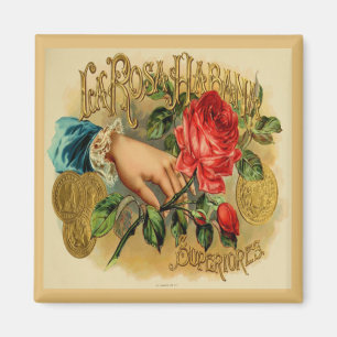 Vintage Cigar Box Label Magnet