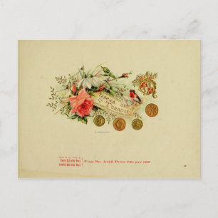 Vintage Cigar Box Label Postcard