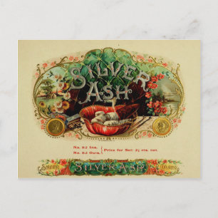 Vintage Cigar Box Label Postcard 65
