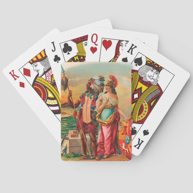 Vintage Cigar Label Playing Cards (Back)
