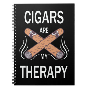 Vintage Cigar Therapy Notebook