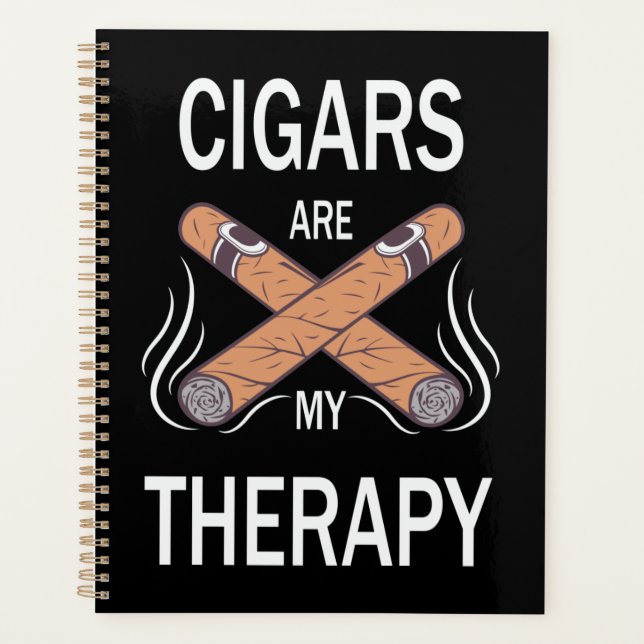 Vintage Cigar Therapy Planner (Front)
