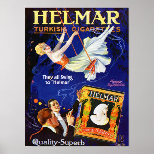 VINTAGE CIGARETTE AD PRINT