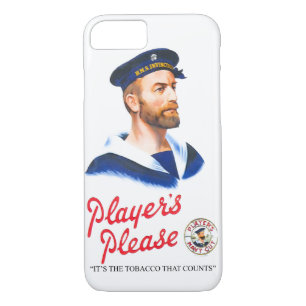 Vintage cigarette add for iPhone Phone Case
