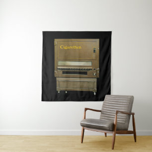 Vintage Cigarette Vending Machine Tapestry