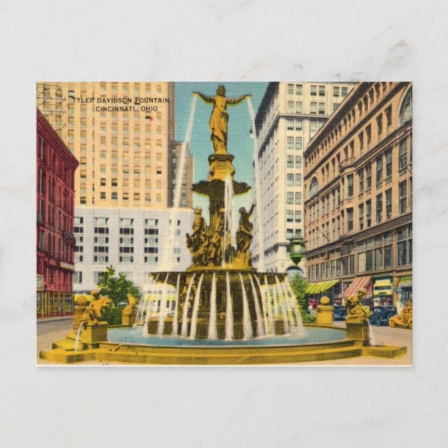 Vintage Cincinnati Postcard (Front)