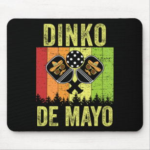Vintage Cinco De Mayo Pickleball Dinking Dinko De Mouse Mat