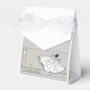 Vintage Cinderella Princess Party Favors Box