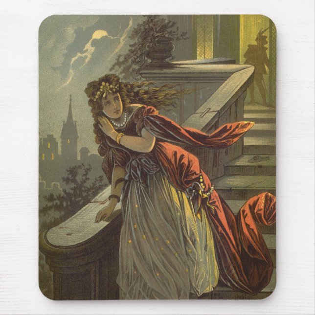 Vintage Cinderella, Victorian Fairy Tales Mouse Mat (Front)