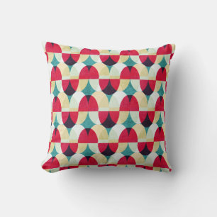 Vintage circle, seamless abstract pattern. cushion