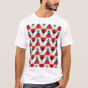Vintage circle, seamless abstract pattern. T-Shirt