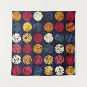 vintage circle seamless patternpattern,abstract,te tapestry