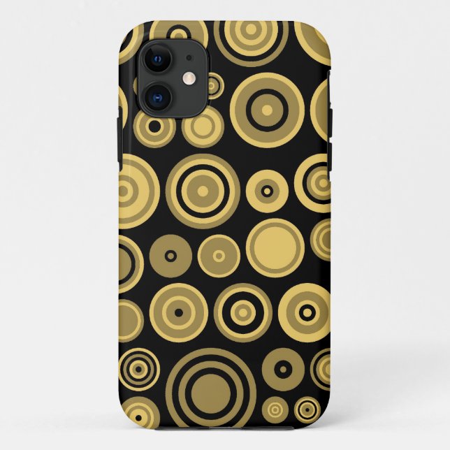 Vintage circles seamless graphic Case-Mate iPhone case (Back)