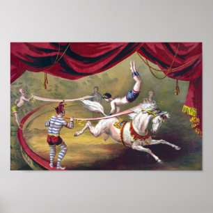 Vintage Circus Ad Poster