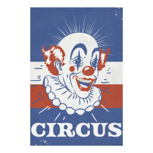 Vintage Circus Advertisement  Photo Print