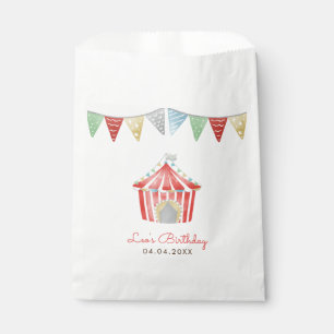 Vintage Circus Birthday Party  Favour Bags
