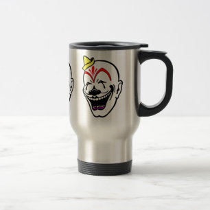 Vintage Circus Clown Travel Mug