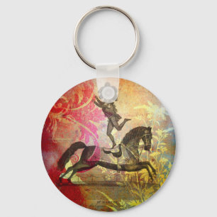 Vintage Circus Key Ring