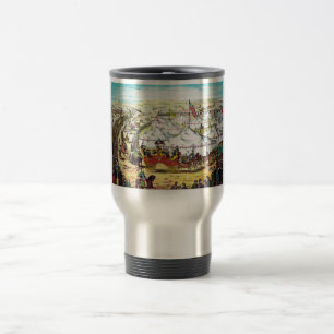 Vintage Circus Parade Travel Mug