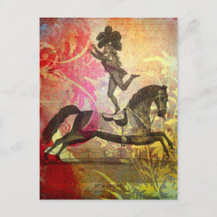 Vintage Circus Postcard