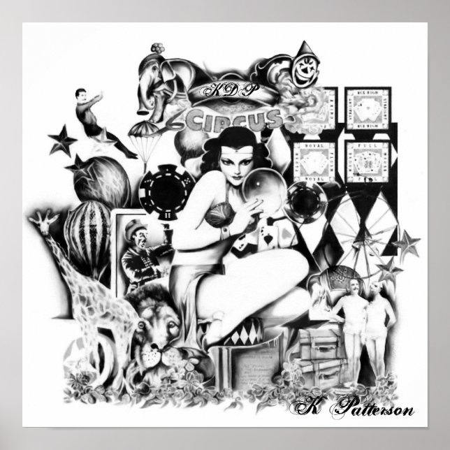 Vintage Circus Poster (Front)