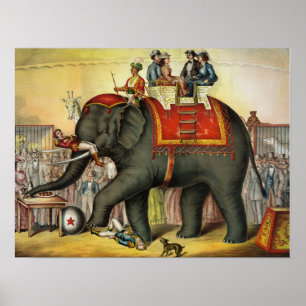 Vintage Circus Poster