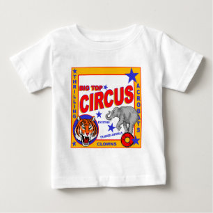 Vintage Circus Poster Baby T-Shirt