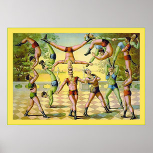 Vintage Circus Print ~ 1891