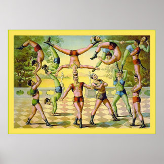 Vintage Circus Print ~ 1891