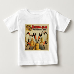Vintage Circus Sideshow Poster Baby T-Shirt