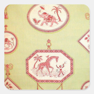 Vintage Circus Sticker Template