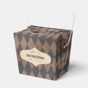 Vintage Circus Themed Birthday Party Favour Box