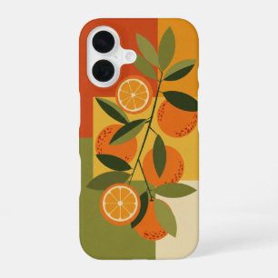 Vintage Citrus Branch iPhone 16 Case