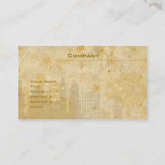 Vintage City Business Card