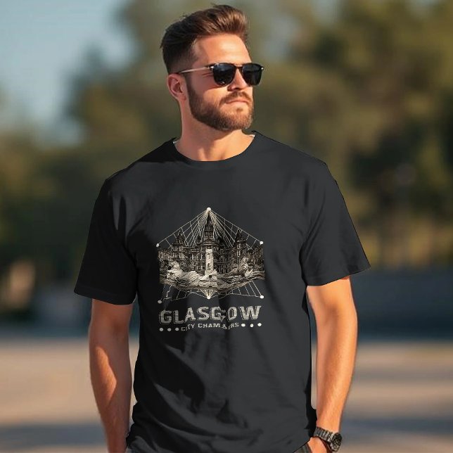 Vintage City Chambers Mens Tri-Blend Shirt (Creator Uploaded)