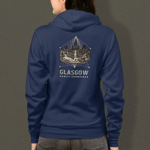 Vintage City Chambers Womens Hoodie