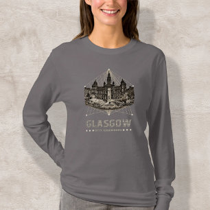 Vintage City Chambers Womens Long Sleeve T-Shirt