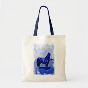 Vintage Civil War Union Horse Tote Bag