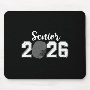 Vintage Cl Of 2026 Hockey Senior 2026 Graduation 2 Mouse Mat