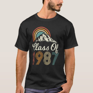 Vintage Class Of 1987 High School College Reunion T-Shirt