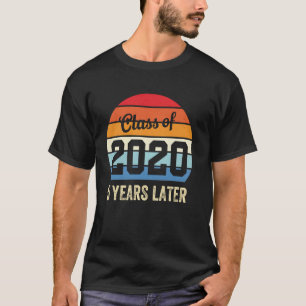 Vintage Class Of 2020 5 Years Later Reunion 5th Gr T-Shirt