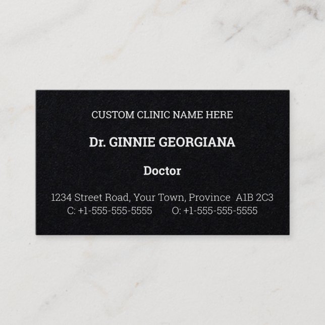Vintage, Classic, and Traditional Business Card (Front)
