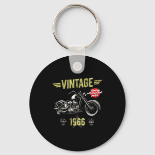 Vintage Classic Born 1966 60th Key Ring