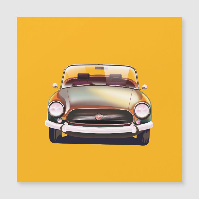 Vintage Classic car (Front)