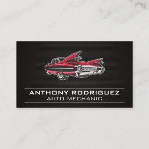 Vintage Classic Car Business Card