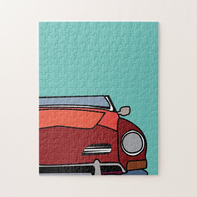 Vintage Classic Car  Jigsaw Puzzle (Vertical)