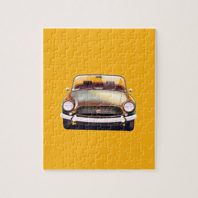 Vintage Classic car Jigsaw Puzzle (Vertical)