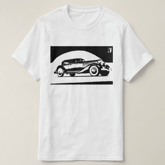 vintage classic car T-Shirt (Design Front)