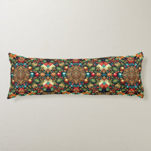 Vintage/Classic colourful Christmas Body Cushion